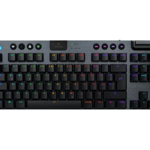 Безжична геймърска механична клавиатура Logitech G915X Lightspeed TKL - Linear