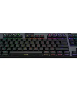 Alternative view of Безжична геймърска механична клавиатура Logitech G915X Lightspeed TKL - Linear Switch