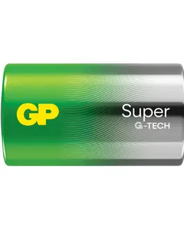 Alternative view of Алкална батерия GP SUPER LR20, 2 бр. в опаковка / shrink, 1.5V GP-BA-13A21-S2