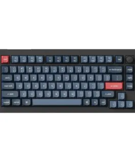 Alternative view of Механична клавиатура Keychron V1 MAX QMK 75% Carbon Black - Wireless