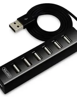 Unitek HUB 7x USB2.0 черен ; Y-2160