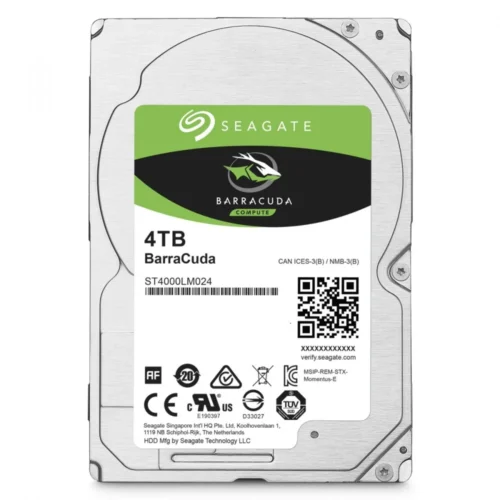 Alternative view of Seagate HDD BarraCuda 4TB 2.5 inches 128MB ST4000LM024