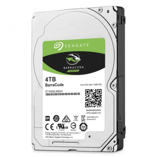 Seagate HDD BarraCuda 4TB 2.5 inches 128MB ST4000LM024
