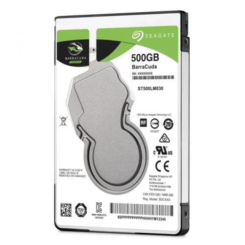 Seagate HDD BarraCuda 500GB 2.5 inches 128MB ST500LM030