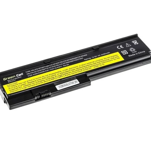Alternative view of Батерия  за лаптоп GREEN CELL, IBM Lenovo ThinkPad X200 X201 X201i 42T4535, 10.8V, 4400mAh