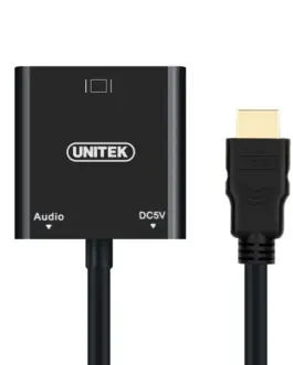 Alternative view of Unitek адаптер HDMI TO VGA + AUDIO, Y-6333