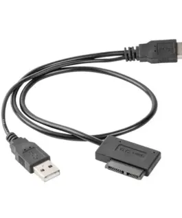 Gembird адаптер USB(M)+Power -> SATA Slim SSD (The кабел)