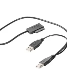 Alternative view of Gembird адаптер USB(M)+Power -> SATA Slim SSD (The кабел)