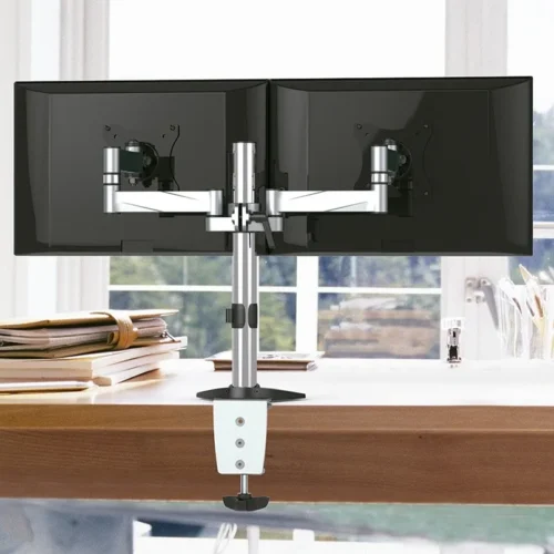 Maclean Handle desktop LCD monitors to the two MC-714 13-27 8kg aluminum