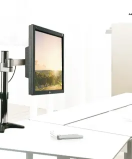 Alternative view of Maclean Holder Desktop LCD монитор MC-717 8kg max VESA 100x100 aluminum