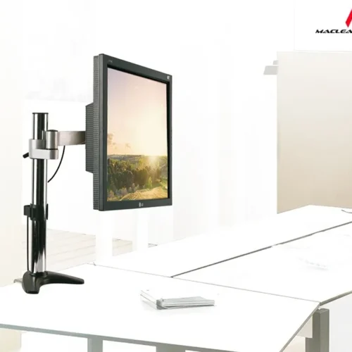 Maclean Holder Desktop LCD Monitor MC-717 8kg max VESA 100×100 aluminum