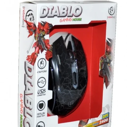 Rebeltec Giant gaming mouse USB optical DIABLO