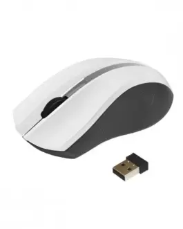 ART Mouse wireless optical USB-AM-97B бял