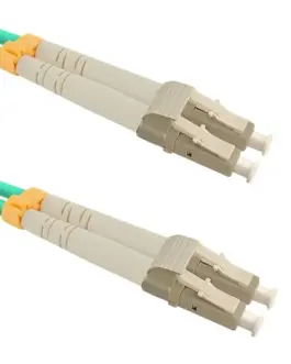 Qoltec Patchcord Fiber LC / UPC-LC / UPC | MM | 50/125 | OM3 | 15m