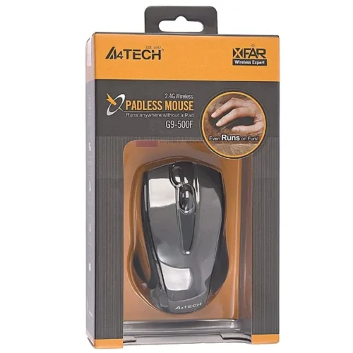 A4 Tech Mouse V-TRACK G9-500F-1 черен RF NANO