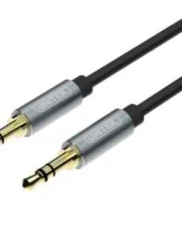 Unitek кабел MiniJack 3.5mm (M) -MiniJack TWIST; Y-C922ABK