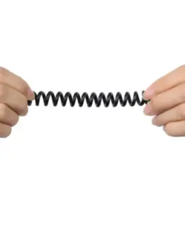 Alternative view of Unitek кабел MiniJack 3.5mm (M) -MiniJack TWIST, Y-C922ABK