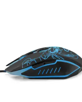Alternative view of Esperanza WIчервен FOR PLAYERS мишка 6D Optical USB MX203 SCORPIO BLUE