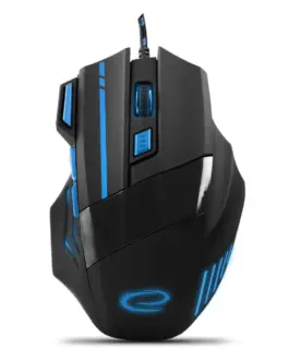 Esperanza MOUSE WIRE FOR PLAYERS 7D MX201 OPTICAL USB WOLF BLUE