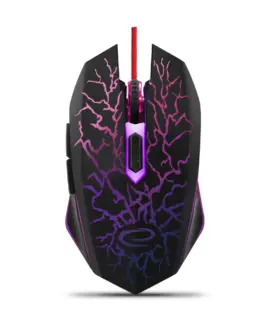 Esperanza WIчервен FOR PLAYERS мишка 6D Optical USB MX211 LIGHTNING