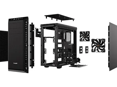 Be quiet! PURE BASE 600 черен BG021