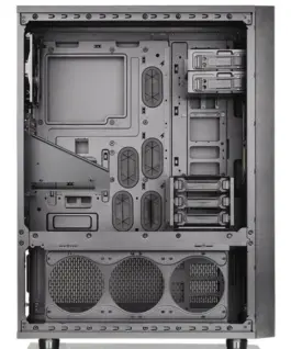 Thermaltake Core X71 Full Tower USB3.0 Tempeчервен Glass –