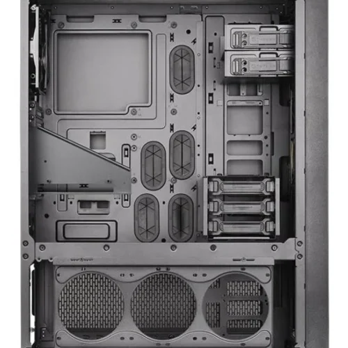 Thermaltake Core X71 Full Tower USB3.0 Tempeчервен Glass –
