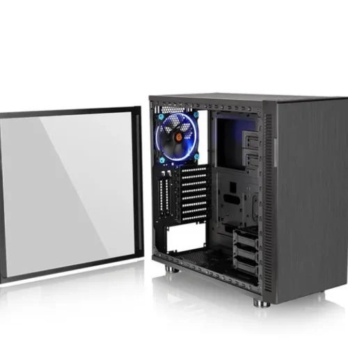 Alternative view of Thermaltake Suppressor F31 USB3.0 Tempeчервен Glass - черен