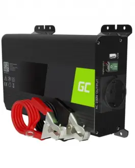 Инвертор GREEN CELL 12V 300W/600W Pure Sine Wave