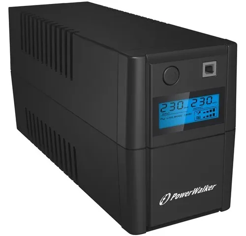 PowerWalker UPS LINE-INTERACTIVE 650VA 2X SCHUKO