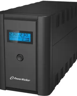PowerWalker UPS LINE-INTERACTIVE 2200VA 6x IEC OUT, RJ11/45 IN/OUT, USB, LCD