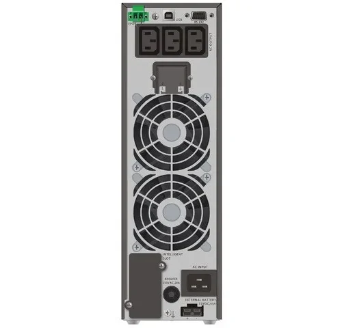 Alternative view of PowerWalker UPS ON-LINE 3000VA TGS 3x IEC OUT TERMINAL OUT, USB/RS-232, LCD, TOWER, EPO