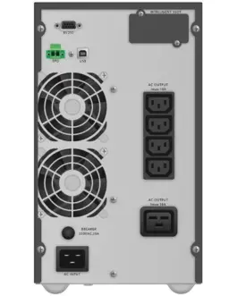 Alternative view of PowerWalker UPS ON-LINE 3000VA TG 4x IEC OUT, USB/RS-232, LCD, TOWER, EPO