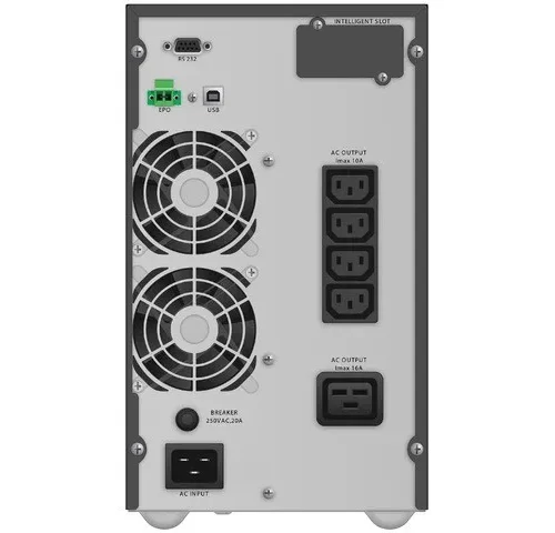 Alternative view of PowerWalker UPS ON-LINE 3000VA TG 4x IEC OUT, USB/RS-232, LCD, TOWER, EPO