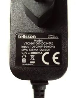 Alternative view of Tellsson Travel зарядно кабел MicroUSB 2A