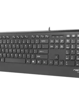 Alternative view of Natec Keyboard BARRACUDA Slim черен USB