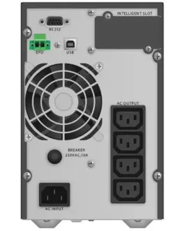 Alternative view of PowerWalker ONLINE UPS 1000VA TG 4x IEC OUT, USB/RS232, LCD, TOWER, EPO
