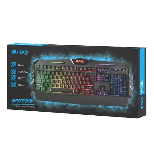 Fury keyboard Spitfire illuminated Fury players