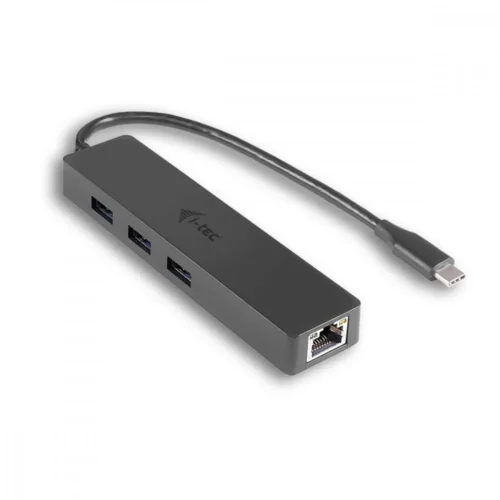 i-tec i-tec USB-C Slim 3-port HUB z адаптерem Gigabit