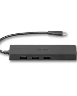 Alternative view of i-tec i-tec USB-C Slim 3-port HUB z адаптерem Gigabit