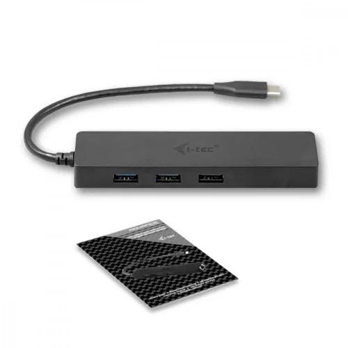 i-tec i-tec USB-C Slim 3-port HUB z адаптерem Gigabit