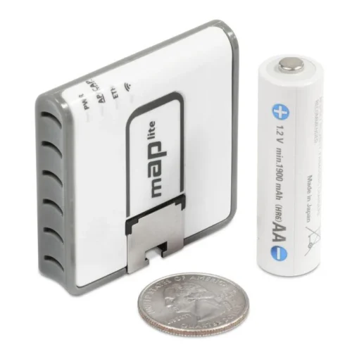 Alternative view of Безжичен Access Point MikroTik mAP Lite RBmAPL-2nD, 64MB RAM, 1xLAN 10/100, 802.3af/at