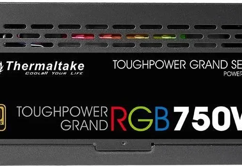Alternative view of Thermaltake Toughpower Grand RGB 750W Modular (80+ Gold, 4xPEG, 140mm)