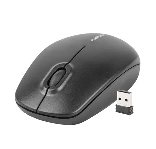 Natec Merlin nano 2.4GHz 1600 DPI wireless mouse черен