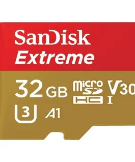 Alternative view of SanDisk Extreme microSDHC 32GB 100/60 MB/s A1 V30 GoPro