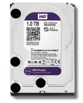 Alternative view of Western Digital HDD лилав 1TB 3,5 64MB SATAIII/5400rpm