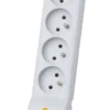 Techly UPS power strip with 6 sockets