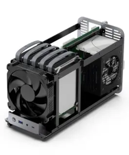 Alternative view of Кутия за компютър Jonsbo N1, ITX, Сива