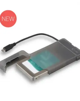 Alternative view of i-tec MySafe USB-C 3.1 Gen. 2 Easy external 2.5 HDD housing for 9.5mm SATA I / II / III HDD