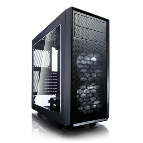 Fractal Design Focus G черен Window 3.5 HDD/2.5SDD uATX/ATX/ITX